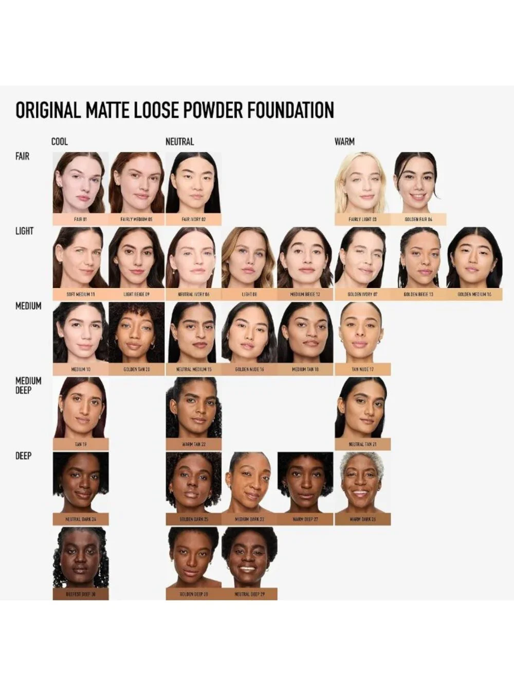 Matte Loose Powder Foundation SPF 15 | Clean Mineral Makeup for Sensitive Skin